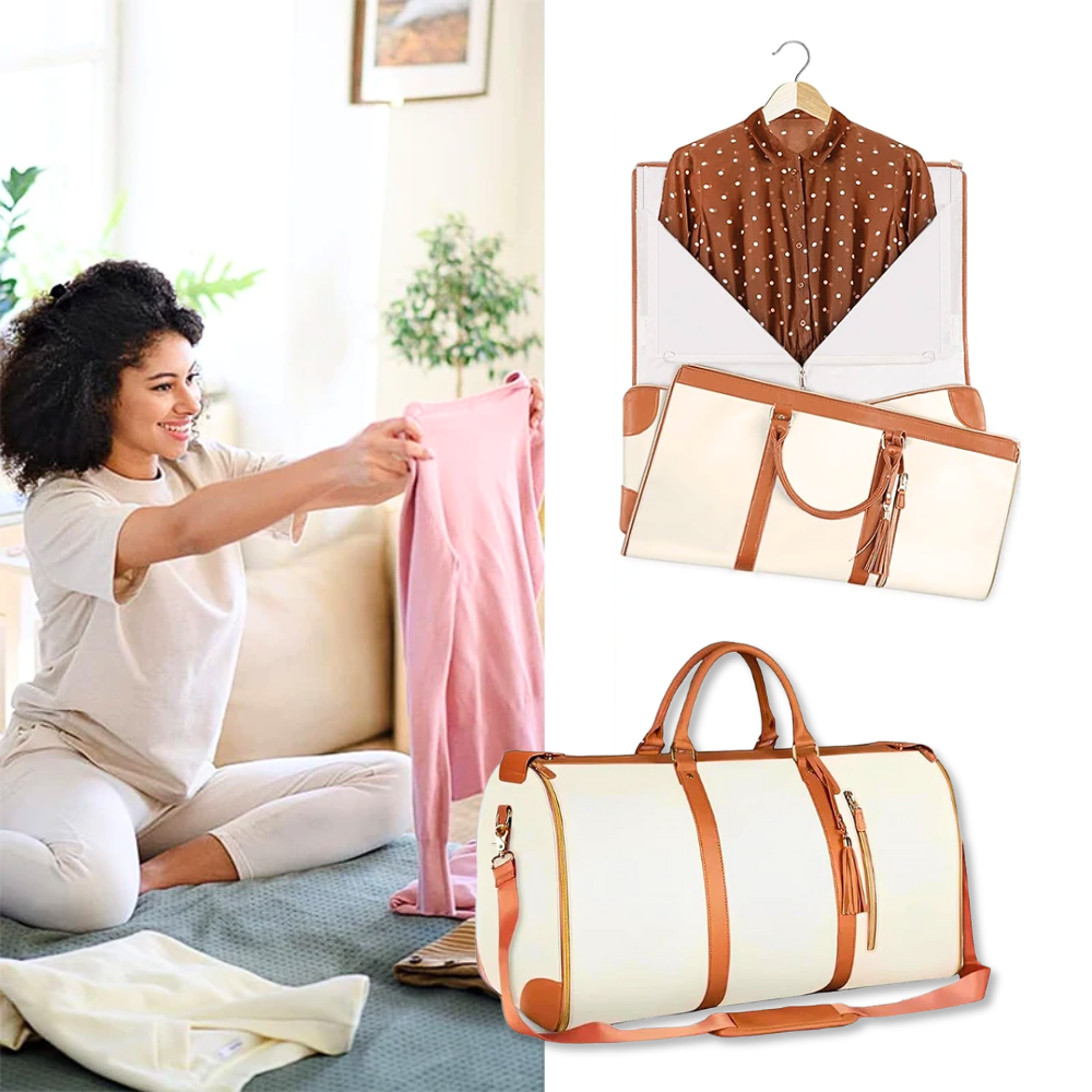 2-in-1 Reisetasche - Kleiderbeutel und Reisetasche in Einem