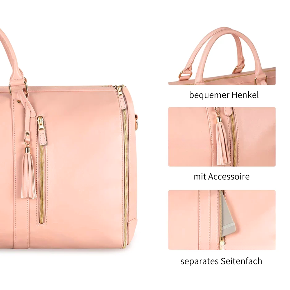 2-in-1 Reisetasche - Kleiderbeutel und Reisetasche in Einem