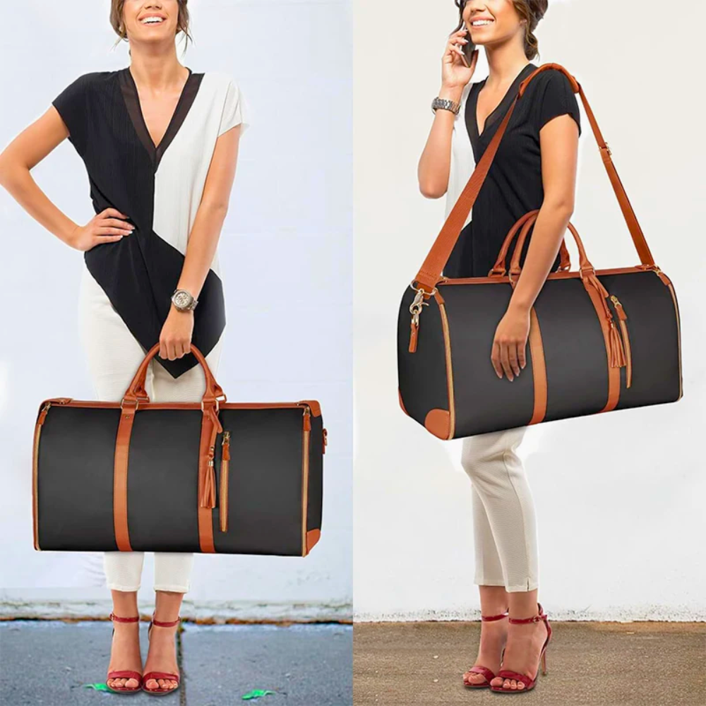 2-in-1 Reisetasche - Kleiderbeutel und Reisetasche in Einem